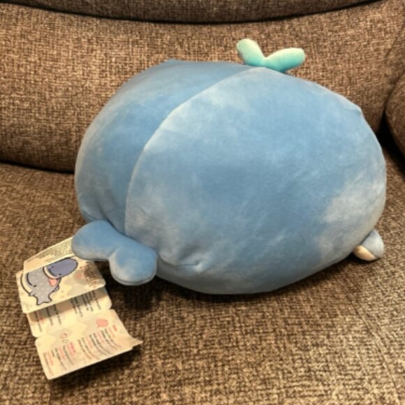 NWT San-X Jinbesan Super Mochi Stuffed Toy Plush Whale Shark 12” - Picture 3 of 3